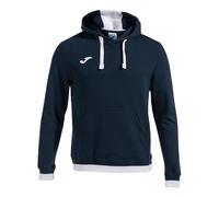 Joma - Sudadera con Capucha Confort II, Talla 3XS, Color Marino Blanco