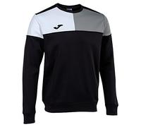 Joma Sudadera Crew v Negro Gris Blanco