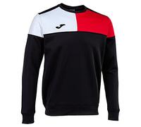 Sudadera joma crew v hombre/niño negro rojo blanco L