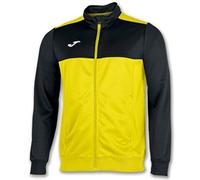 Joma Winner Sudadera, Hombre, Amarillo/Negro, 3XL