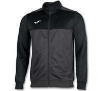 Joma Winner Sudadera, Hombre, Antracita/Negro, XL