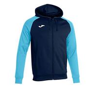 Joma - Sudadera de Hombre con Capucha y Cremallera , 8XS - 3XL - Suave y Cálido con Rib en Puños y Bajo - Academy IV
