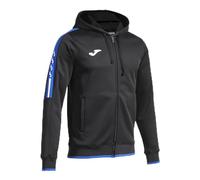 Joma OLIMPIADA Sudadera con Capucha, Negro/Azul Rey, S para Hombre