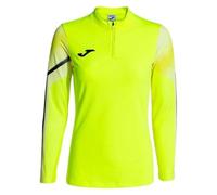 Joma Elite XI Sudadera, Fluorescente Amarillo Negro, XL para Mujer