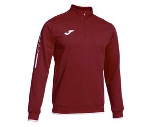 Joma Sudadera Deportiva con Media Cremallera para Hombre, XS-4XL, Fleece Térmico Interior y Cuello Alto, Olimpiada