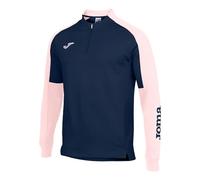 Joma Eco Championship Sudadera, Hombre, Azul (Navy Blue/Fluorescent Orange), 3XL