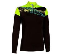 Joma Sudadera Elite x Negro Amarillo Fluor