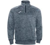 Joma - Sudadera Faraon Media Cremallera, Unisex, Gris Melange, M