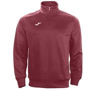 Joma- Sudadera para Hombre , 6XS - 3XL - Cálida y Transpirable, Evita entrada de Frío con Media Cremallera, Bajo y Puños en Rib - Faraón