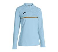Joma Sudadera Running Mujer, 2XS-XL, Manga Larga, con Forro Térmico y Media Cremallera, Ideal para Entrenamiento Exterior, Record III