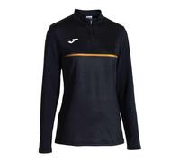 Joma Sudadera Running Mujer, 2XS-XL, Manga Larga, con Forro Térmico y Media Cremallera, Ideal para Entrenamiento Exterior, Record III