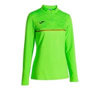Joma Sudadera Running Mujer, 2XS-XL, Manga Larga, con Forro Térmico y Media Cremallera, Ideal para Entrenamiento Exterior, Record III