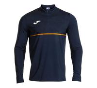 Joma Sudadera Running Niño Media Cremallera, 4XS-2XS, Camiseta Deportiva con Interior Térmico para Colegio y Entrenamiento, Record III