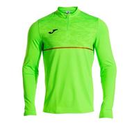 Joma Sudadera Running Niño Media Cremallera, 4XS-2XS, Camiseta Deportiva con Interior Térmico para Colegio y Entrenamiento, Record III