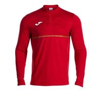 Joma Sudadera Running Niño Media Cremallera, 4XS-2XS, Camiseta Deportiva con Interior Térmico para Colegio y Entrenamiento, Record III