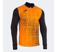 Sudadera sin Capucha Élite VIII Negro Naranja