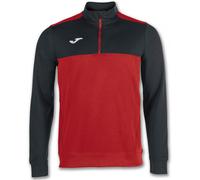 Joma - Sudadera Winner, Unisex, Rojo-Negro, 2XS