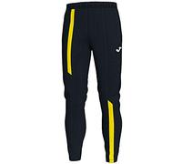 Joma Supernova 101286 - Pantalón Largo, Color Negro y Amarillo, 101286_109_3XS, Nero-Giallo, 3XS