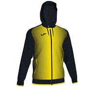 Joma Supernova Hooded Jacket 101285-109, Mens Sweatshirt, Yellow, S EU