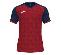 Joma Supernova III Camiseta, Hombre, Marino-Rojo, XS