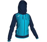 Joma Supernova Sudaderas, Mujer, Marino-Verde Fluor, XL