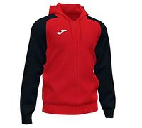 Chaqueta con capucha hombre academy iv rojo negro 3