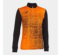 Sudadera mujer elite viii negro naranja M