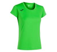 Camiseta manga corta mujer record ii verde flúor XL