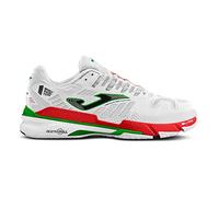 Joma T. Slam Lady Zapatillas de pádel, Color Blanco Rojo, Talla 40.5 EU