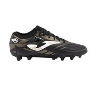Botas fútbol powerful 24 terreno firme fg negro oro 40.5