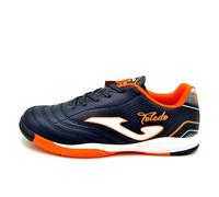 Joma Toledo Indoor Navy - Zapatillas de fútbol Sala | Suela Durability con Agarre Indoor, Sistema Rotation y Flexo (Sistema Tallas Calzado EU, Adulto, Hombre, Números, Mediano, 37)