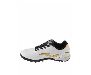 Joma Toledo JR 2502 TF TOJW2502TF - Zapatillas de Deporte para niño, Color Blanco, Dorado y Negro, Blanco, 28 EU