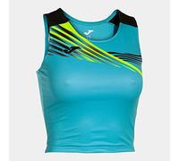 Joma Top Elite x Turquesa flúor Negro