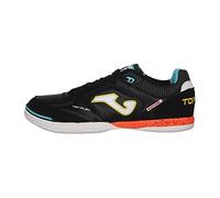 Joma Top Flex 2301 Negro Rojo Indoor, Zapatillas Unisex Adulto, 40 EU