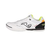 Joma Top Flex 2342 Blanco Negro Indoor, Zapatillas Unisex Adulto, 40 EU