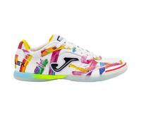Joma Top Flex Graffiti 26, Zapatillas de fútbol a 5 Unisex Adulto, Limited Edition, Blanco Graffiti, 42.5 EU