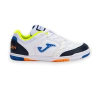 Joma - Zapatilla de fútbol sala Top Flex Niño, Unisex, Blanco, 34