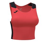 Joma - Top Record II, Talla 2XS, Color Coral Fluor Negro