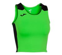 Joma - Top Record II, Talla 2XS, Color Verde Fluor Negro