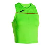 Joma Top Running Mujer con Media Cremallera, XXS-XL, Transpirable, Espalda Nadadora, Record III