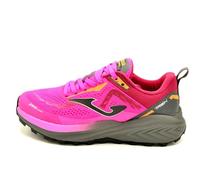 Joma Trek Lady - Zapatillas Trail Running para Mujer | Terreno técnico de montaña y Media Distancia | Drop 5 mm, Tacos 4,5 mm (Fucsia, Sistema Tallas Calzado EU, Adulto, Mujer, Números, Mediano, 40)