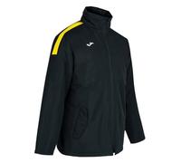 Joma Unisex Adulto Anorak trivor, Negro-Amarillo, 3XL