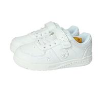 Joma WHARW2202V Deportivas Blancas para niños, Cierre de Cinta Textil Adhesiva y Plantilla de Piel, Ideales para Llevar al Cole a Diario NIÑO Deportivos