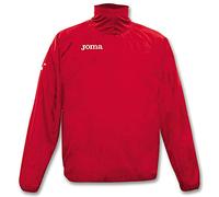 Joma Wind - Chubasquero para niño de 6 años, Color Rojo