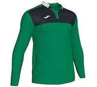 Joma Winner II Polos Caballero, Hombres, Verde/Negro, 2XL