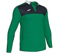 Joma Winner II Polos Caballero, Niños, Verde-Negro, 4XS