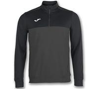 Joma Winner Sudadera, Hombre, Antrac.-Negro, L