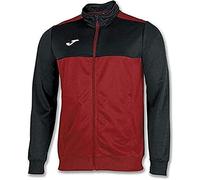 Joma Winner Sudadera, Hombre, Rojo-Negro, 3XL