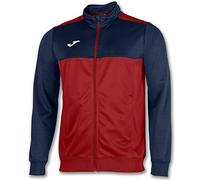Joma Winner Sudadera, Niños, Rojo/Marino, 2XS