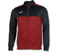 Joma Winner Sudadera, Niños, Rojo/Negro, 4XS